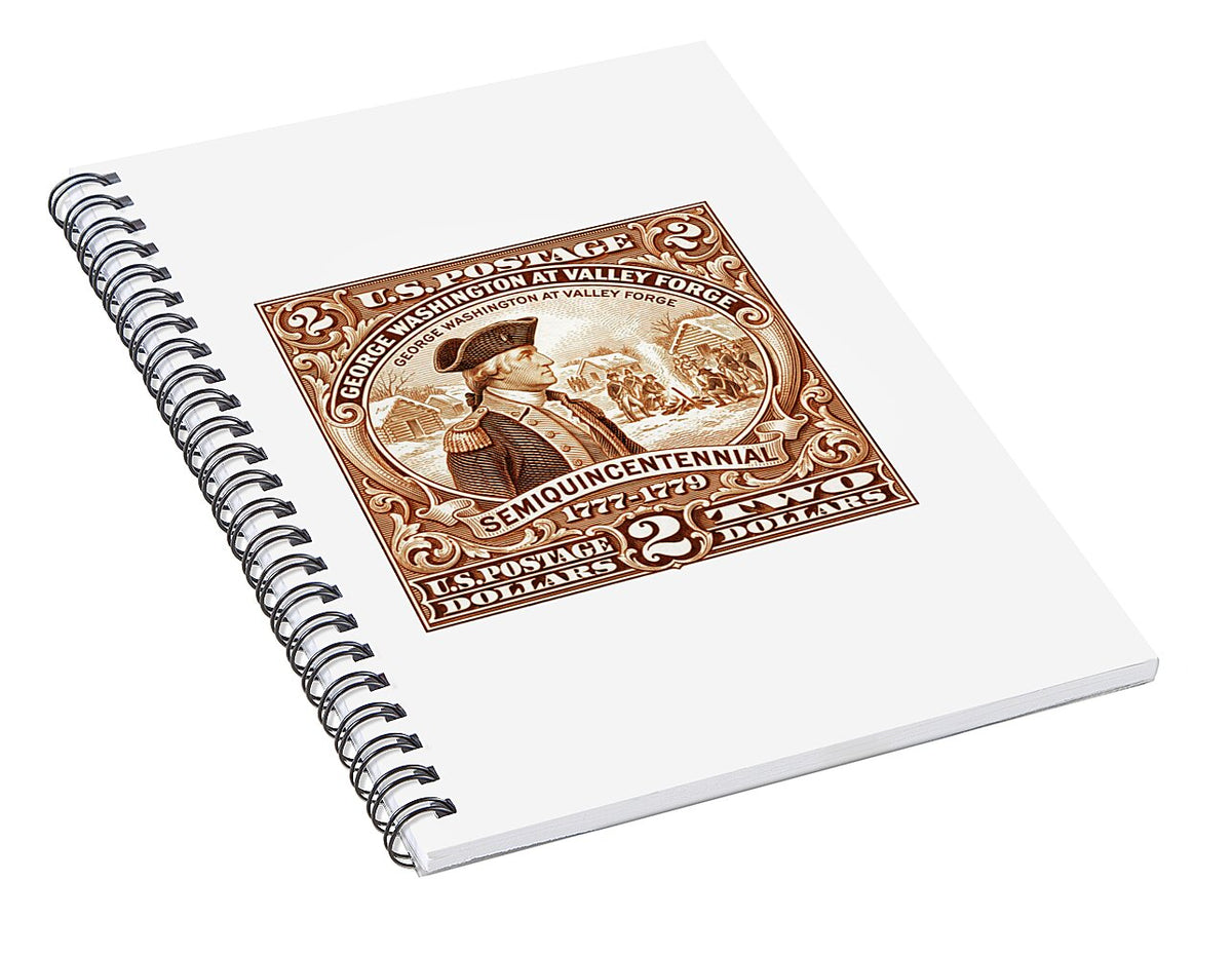 Valley Forge $2 - Spiral Notebook