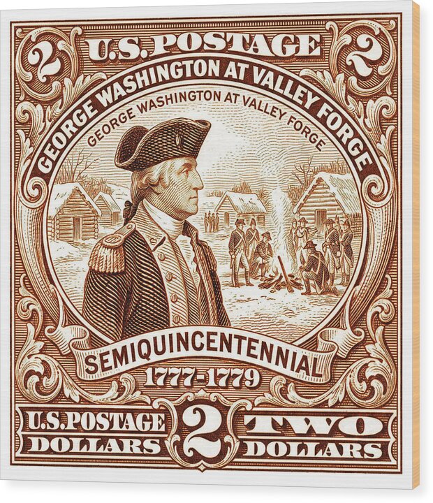 Valley Forge $2 - Wood Print