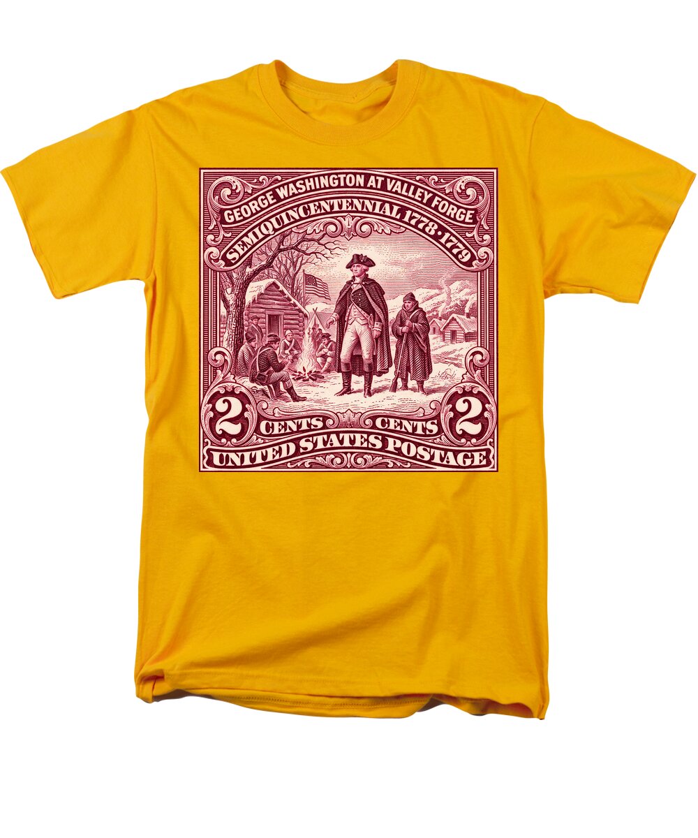 Valley Forge 2c - Men's T-Shirt  (Regular Fit)