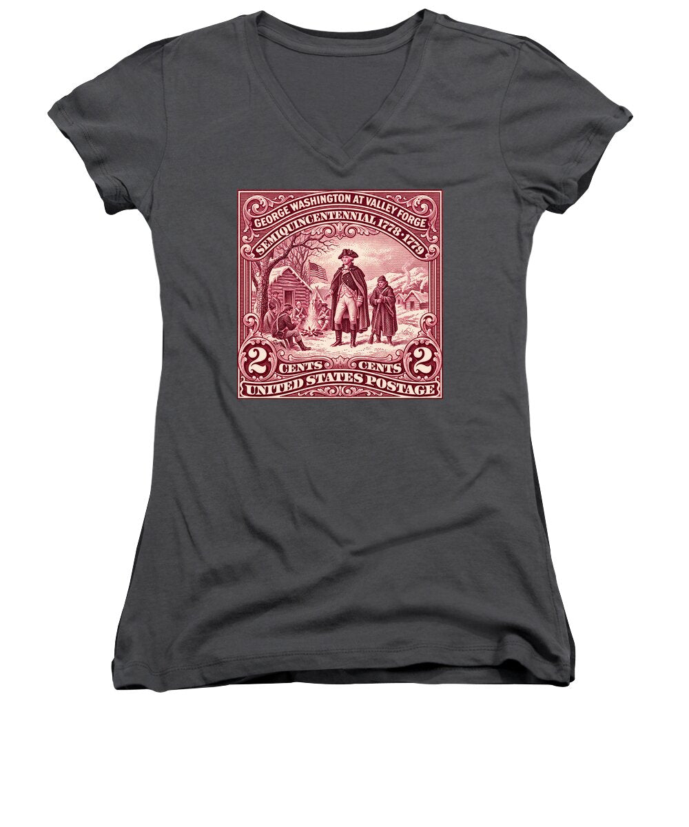 Valley Forge 2c - Women's V-Neck