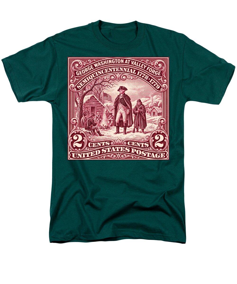 Valley Forge 2c - Men's T-Shirt  (Regular Fit)