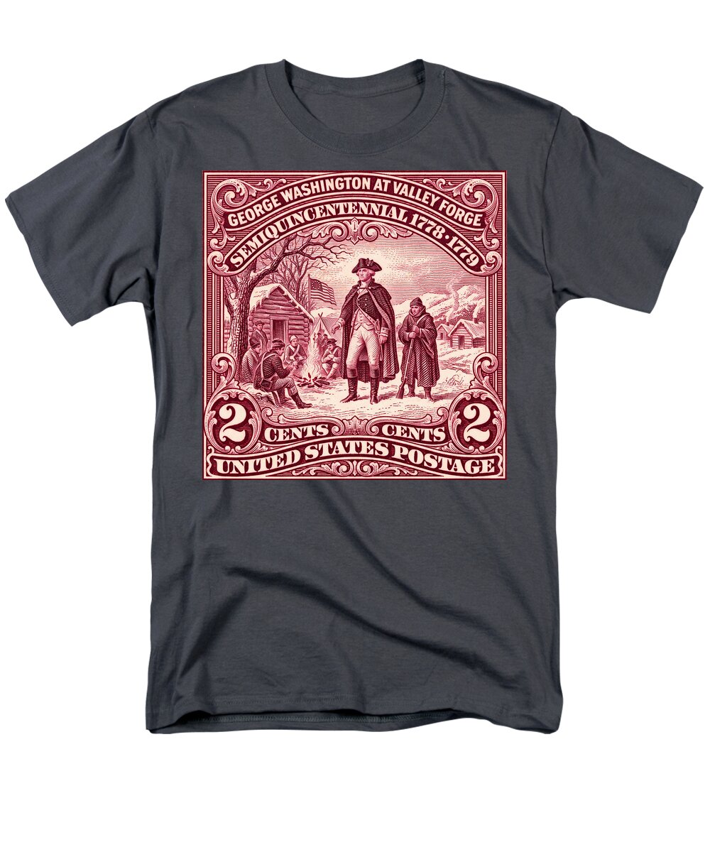 Valley Forge 2c - Men's T-Shirt  (Regular Fit)