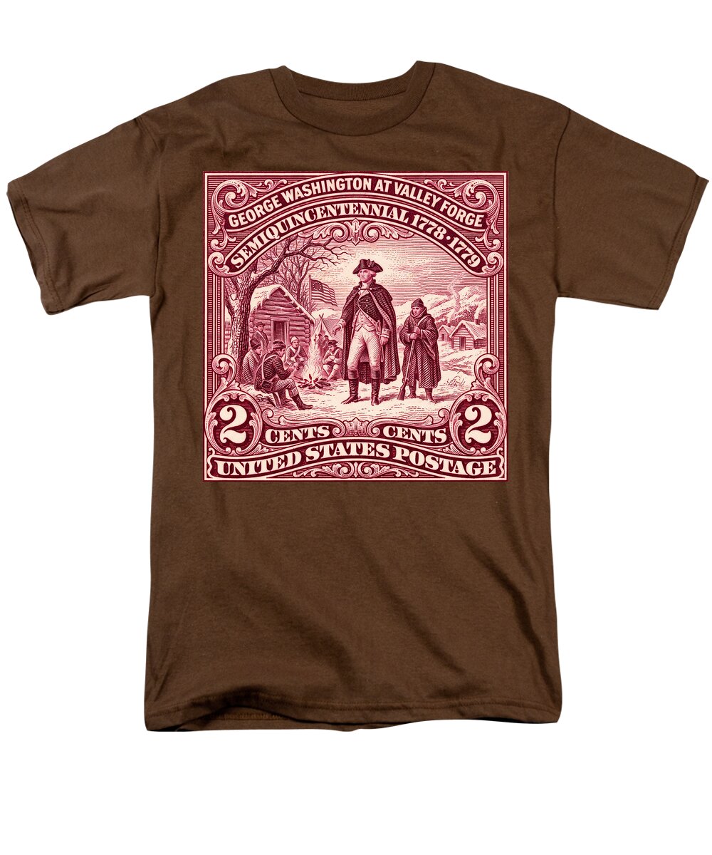 Valley Forge 2c - Men's T-Shirt  (Regular Fit)