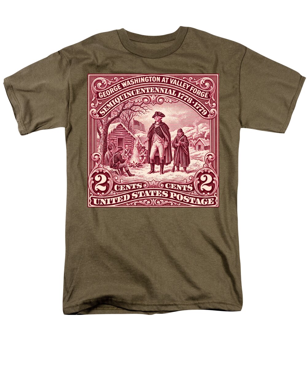 Valley Forge 2c - Men's T-Shirt  (Regular Fit)