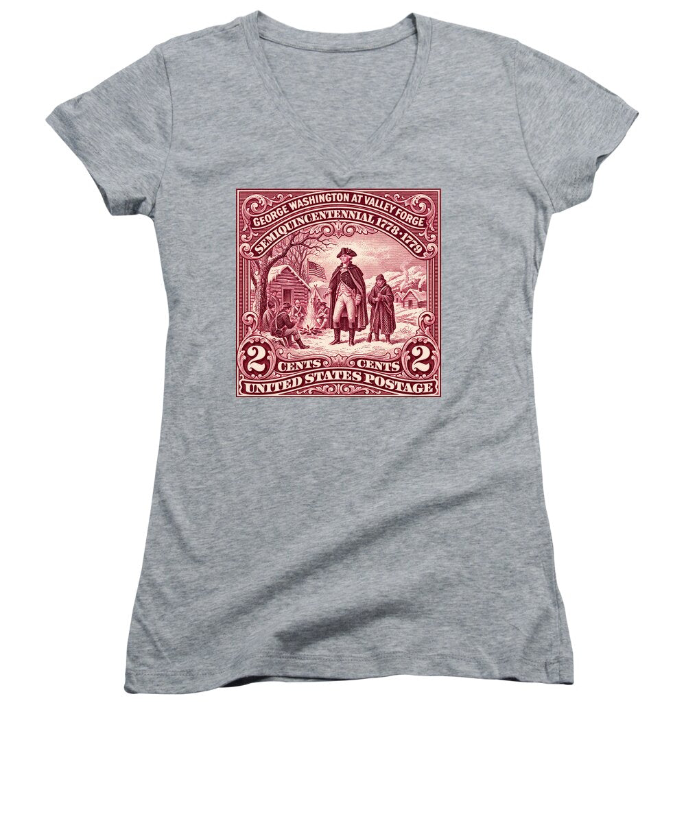 Valley Forge 2c - Women's V-Neck