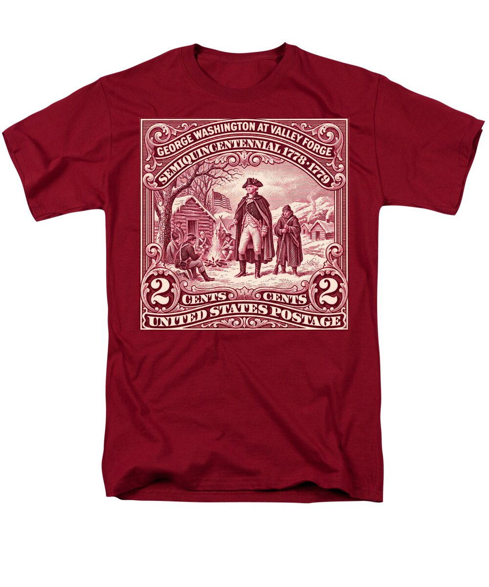Valley Forge 2c - Men's T-Shirt  (Regular Fit)
