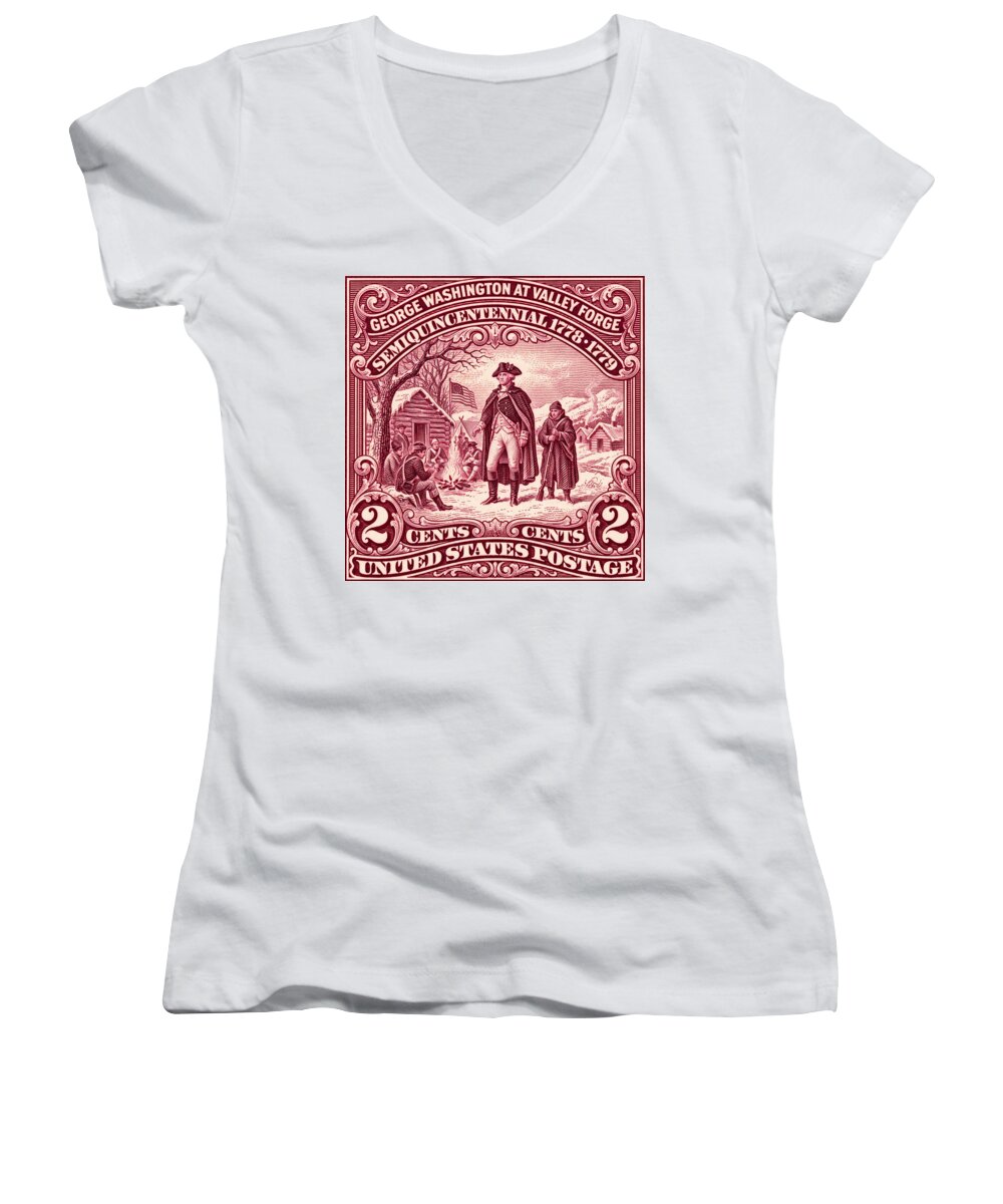 Valley Forge 2c - Women's V-Neck