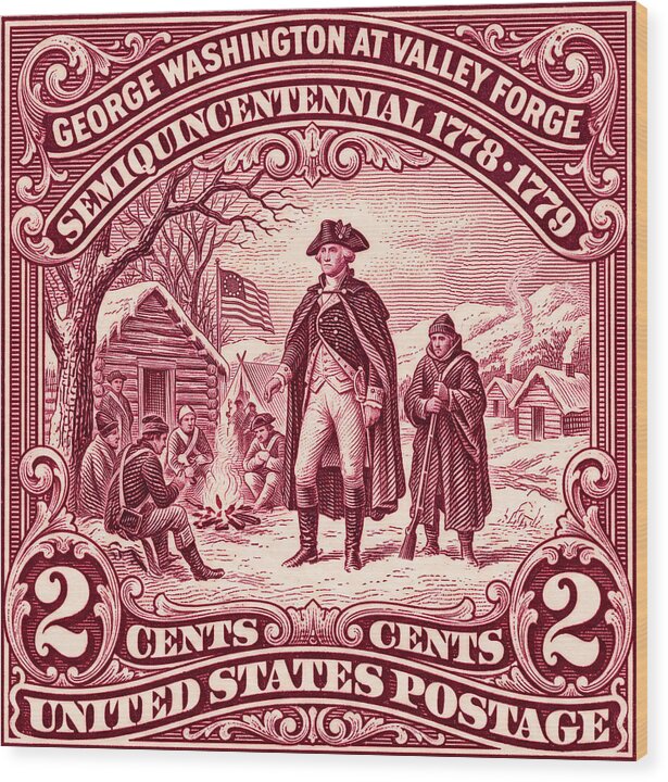 Valley Forge 2c - Wood Print
