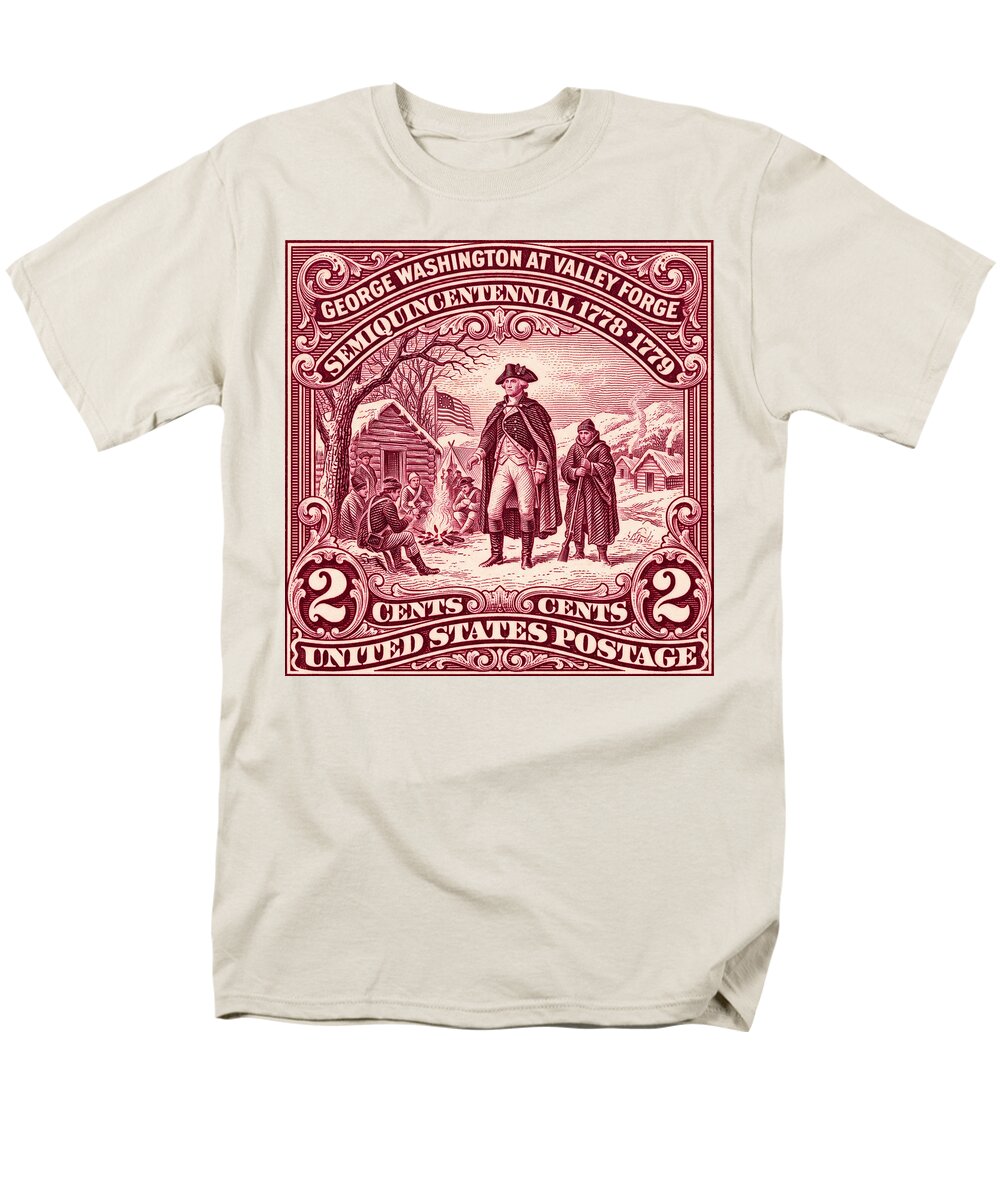 Valley Forge 2c - Men's T-Shirt  (Regular Fit)