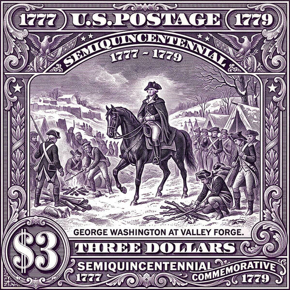 Valley Forge $3 - Art Print