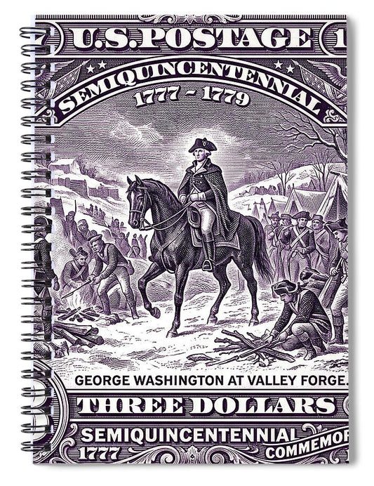 Valley Forge $3 - Spiral Notebook