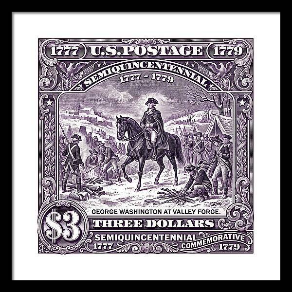 Valley Forge $3 - Framed Print