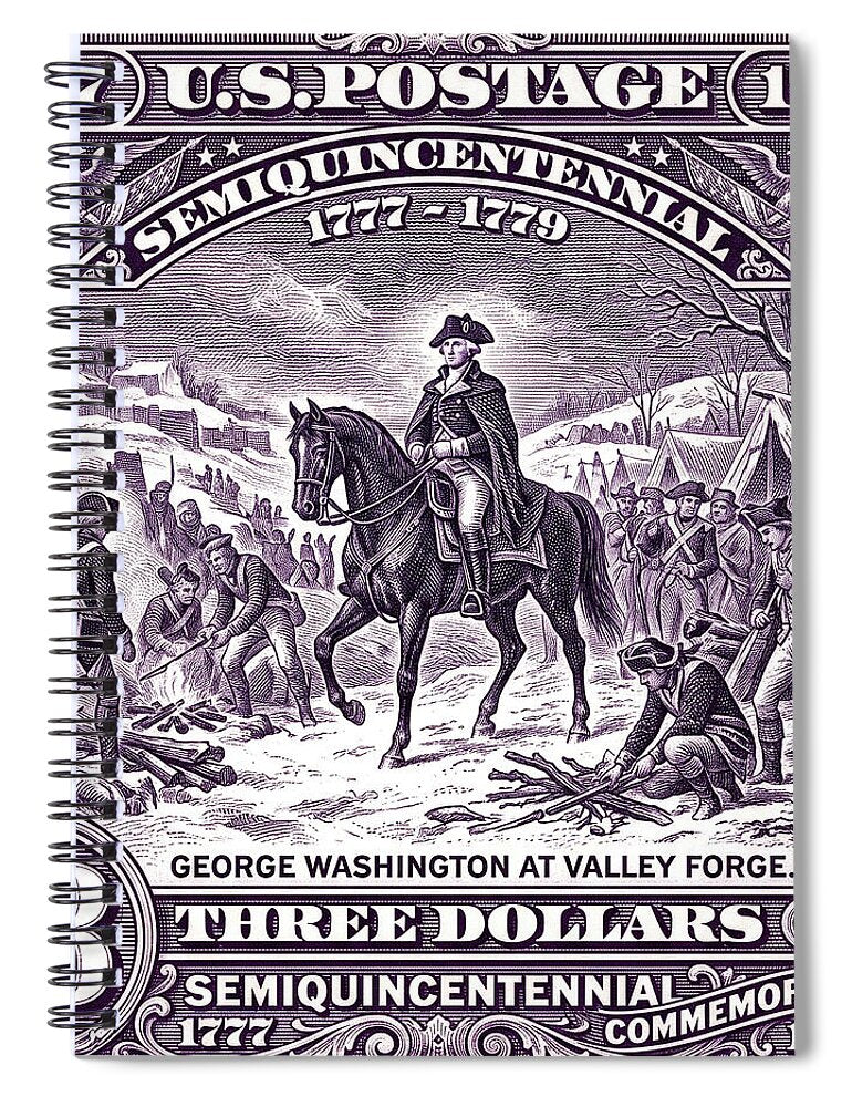Valley Forge $3 - Spiral Notebook