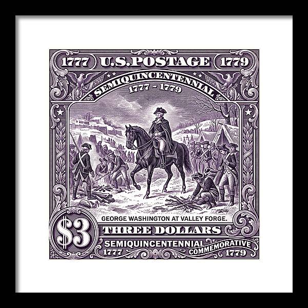 Valley Forge $3 - Framed Print