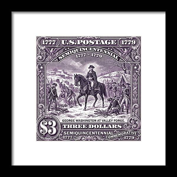 Valley Forge $3 - Framed Print