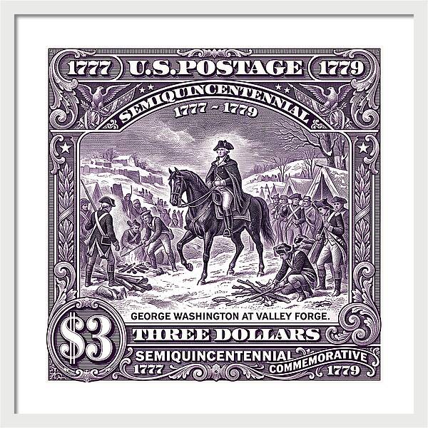 Valley Forge $3 - Framed Print
