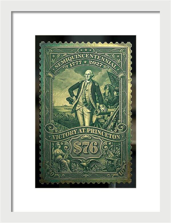 Victory at Princeton $76 - Framed Print