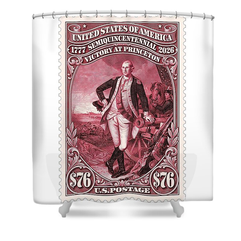 Victory at Trenton $76 - Shower Curtain