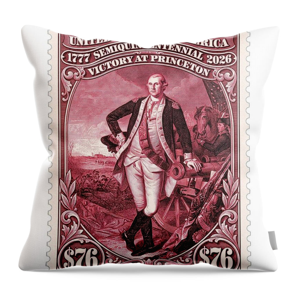 Victory at Trenton $76 - Throw Pillow