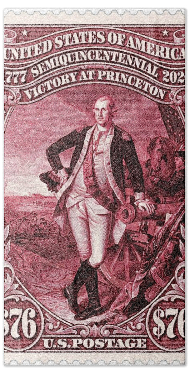 Victory at Trenton $76 - Bath Towel