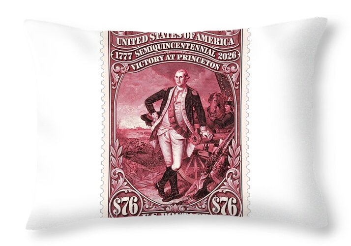 Victory at Trenton $76 - Throw Pillow