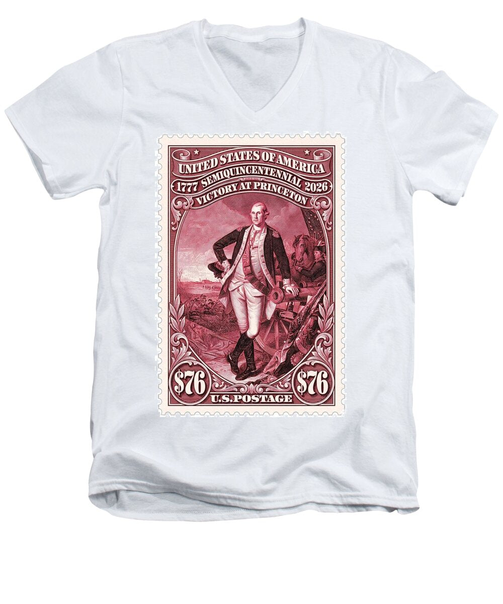 Victory at Trenton $76 - Men's V-Neck T-Shirt