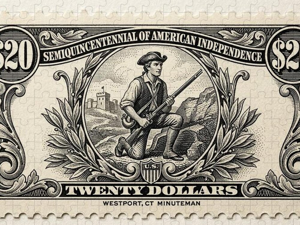 Westport Minuteman $20 - Puzzle
