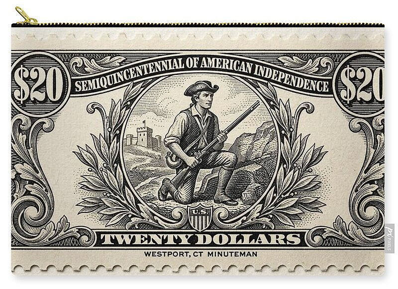Westport Minuteman $20 - Zip Pouch
