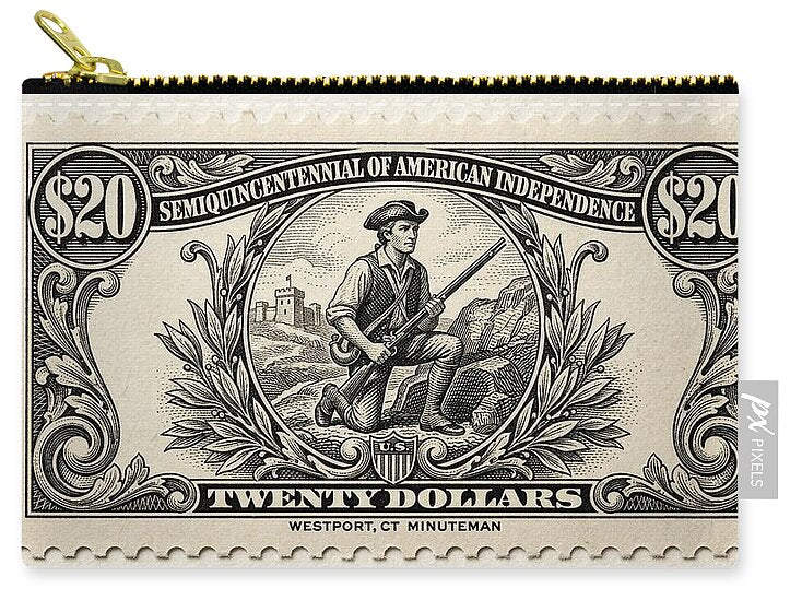 Westport Minuteman $20 - Zip Pouch
