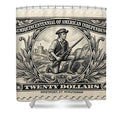 Westport Minuteman $20 - Shower Curtain