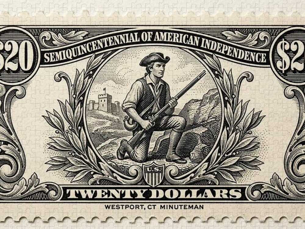 Westport Minuteman $20 - Puzzle
