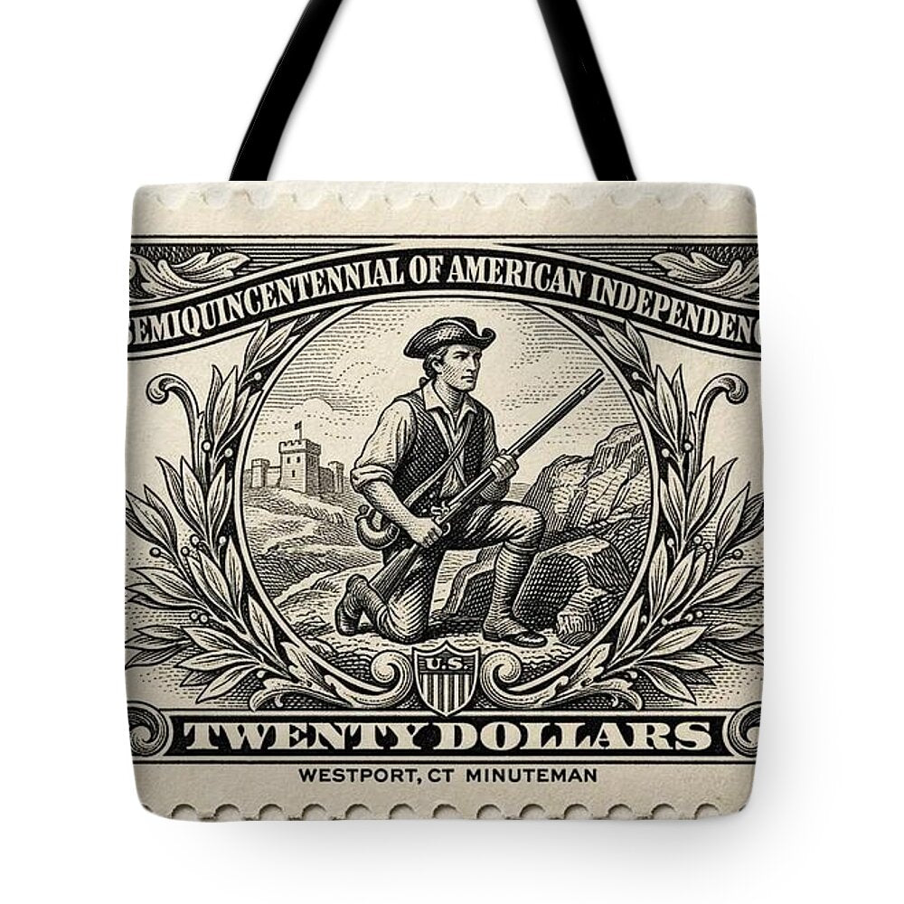 Westport Minuteman $20 - Tote Bag