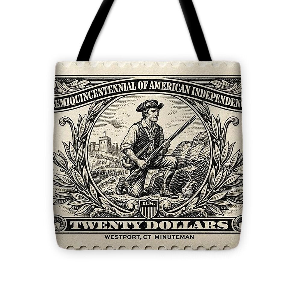 Westport Minuteman $20 - Tote Bag