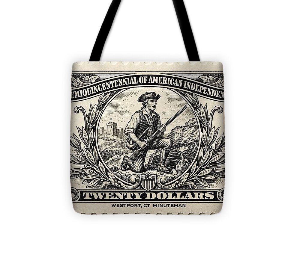 Westport Minuteman $20 - Tote Bag