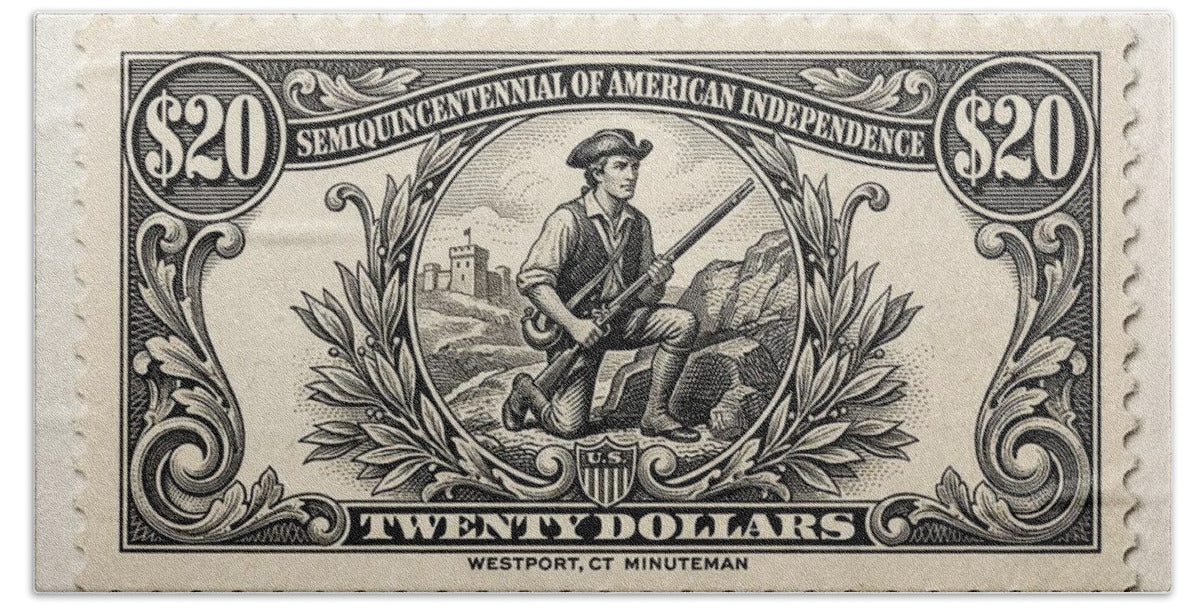 Westport Minuteman $20 - Beach Towel