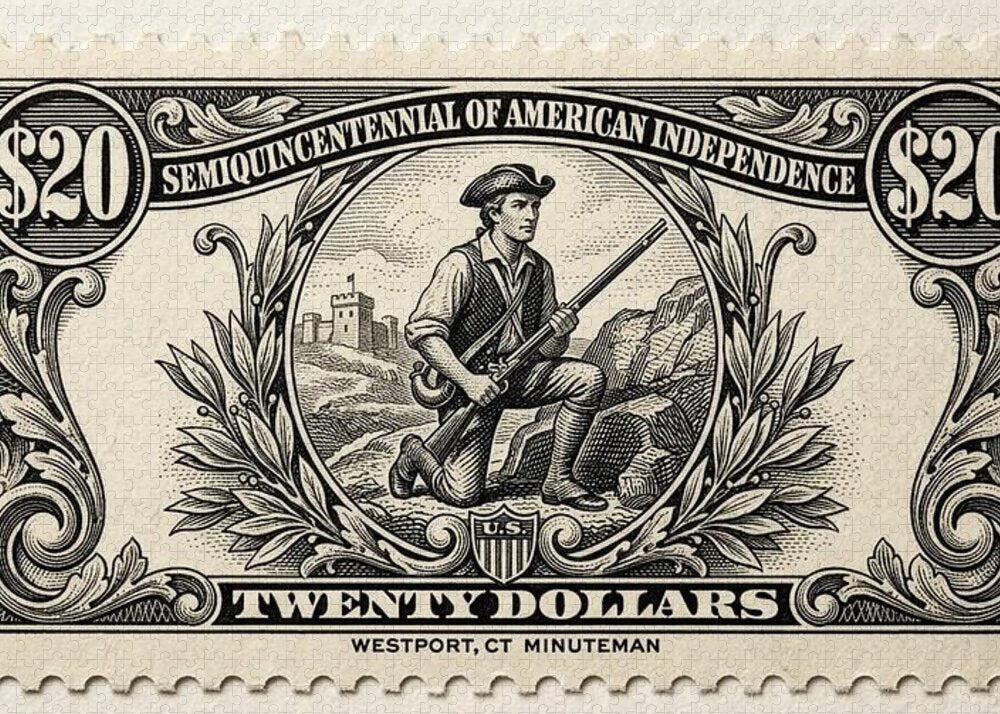 Westport Minuteman $20 - Puzzle