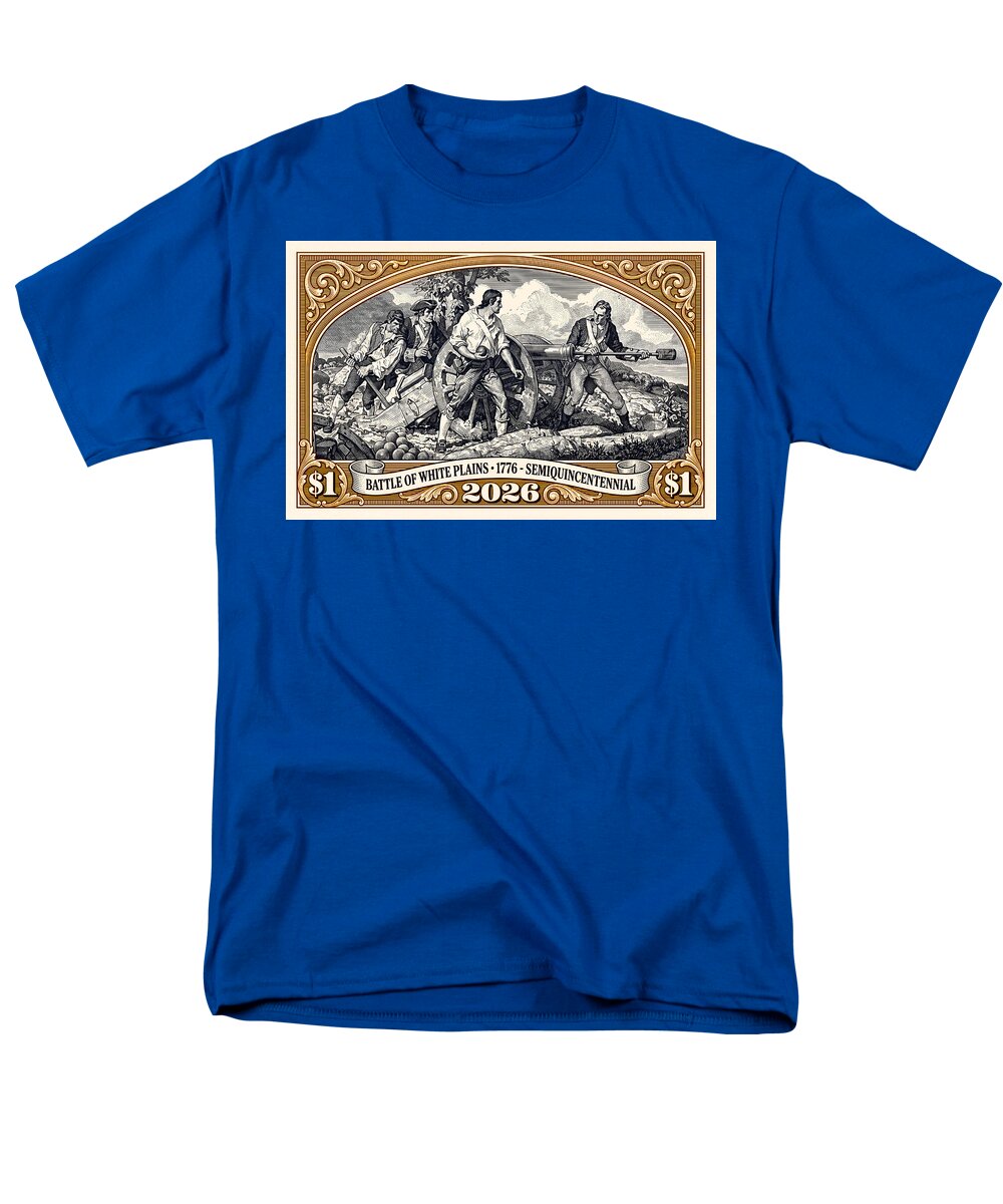 White Plains $1 - Men's T-Shirt  (Regular Fit)