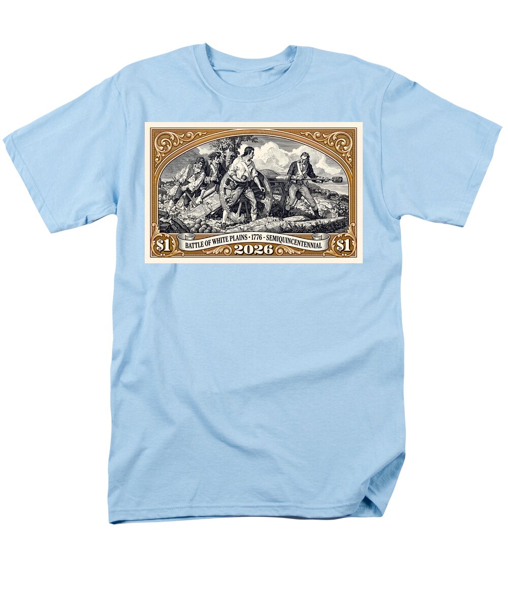 White Plains $1 - Men's T-Shirt  (Regular Fit)