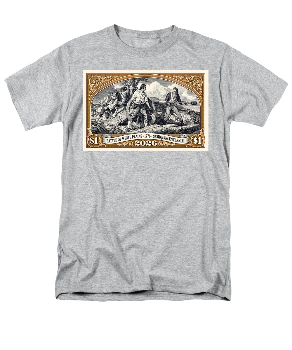 White Plains $1 - Men's T-Shirt  (Regular Fit)