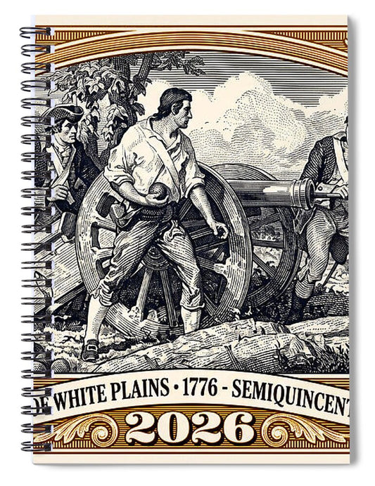 White Plains $1 - Spiral Notebook