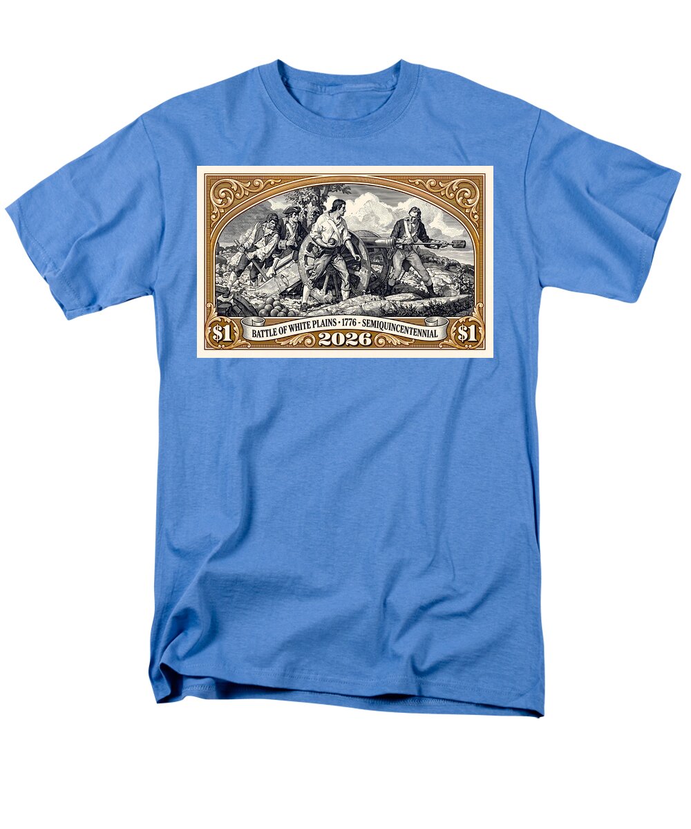 White Plains $1 - Men's T-Shirt  (Regular Fit)