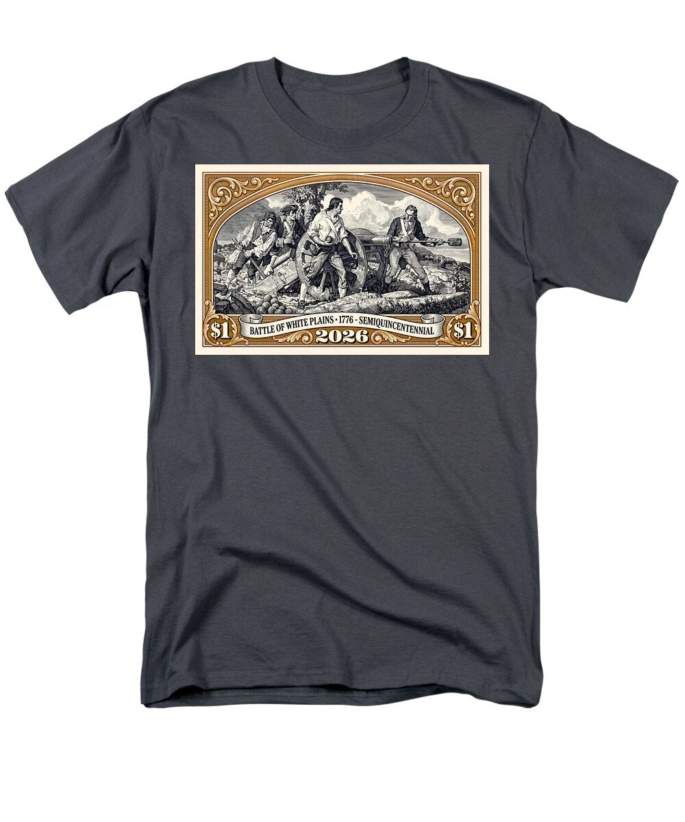 White Plains $1 - Men's T-Shirt  (Regular Fit)