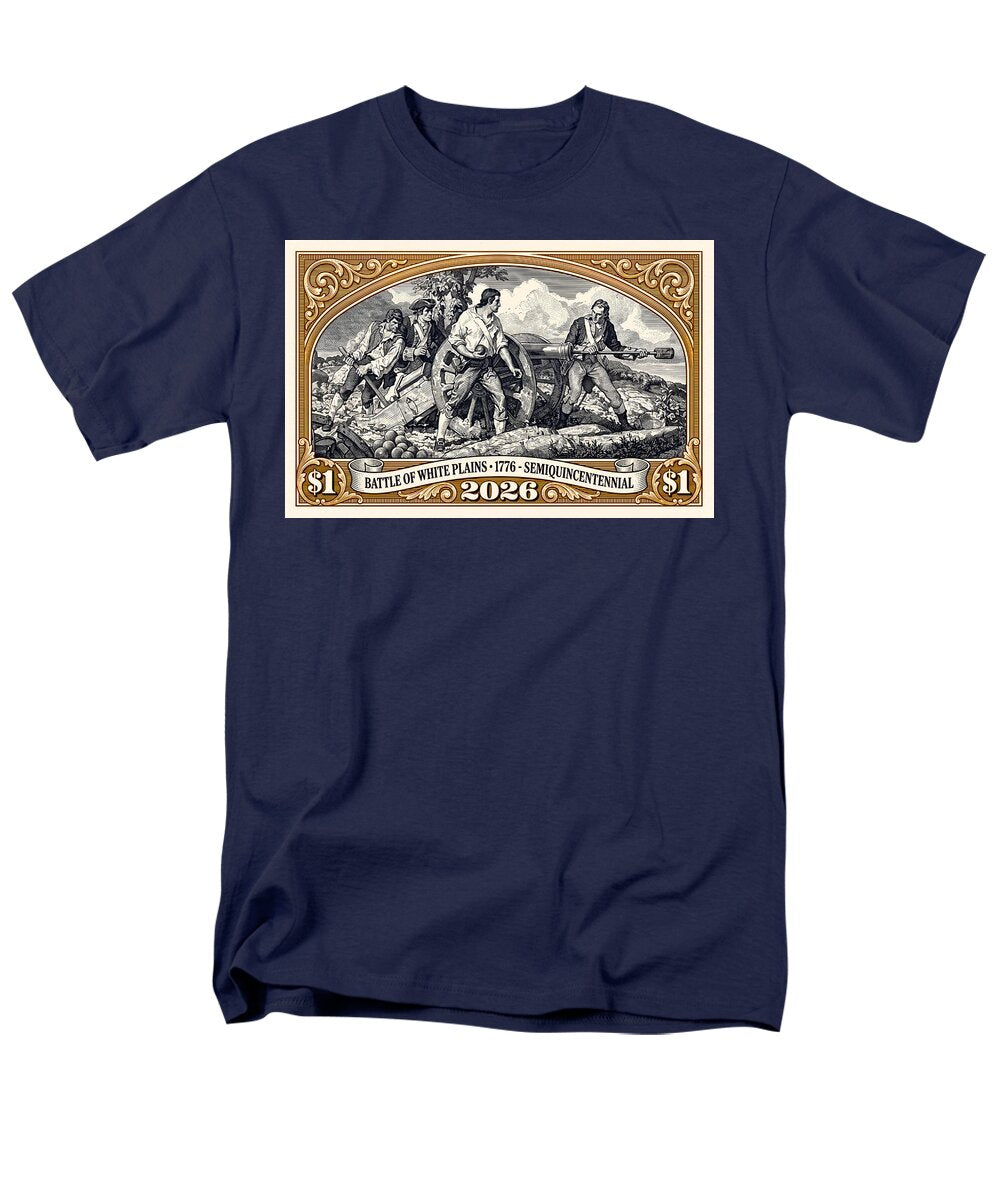 White Plains $1 - Men's T-Shirt  (Regular Fit)