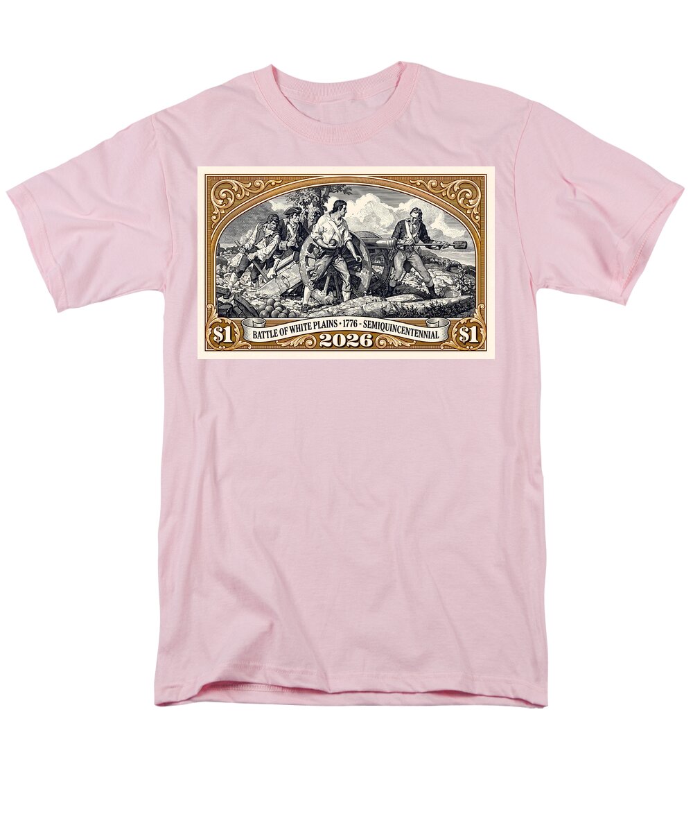 White Plains $1 - Men's T-Shirt  (Regular Fit)