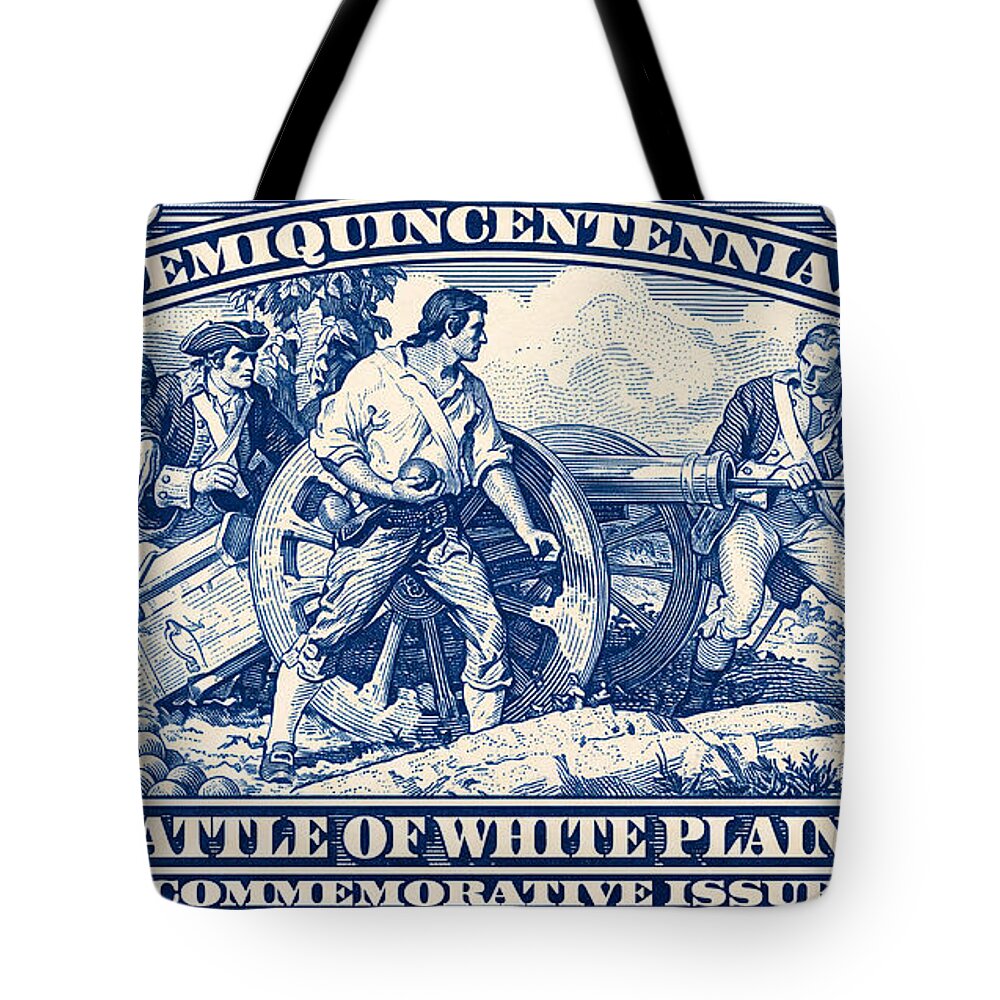White Plains 2c blue - Tote Bag