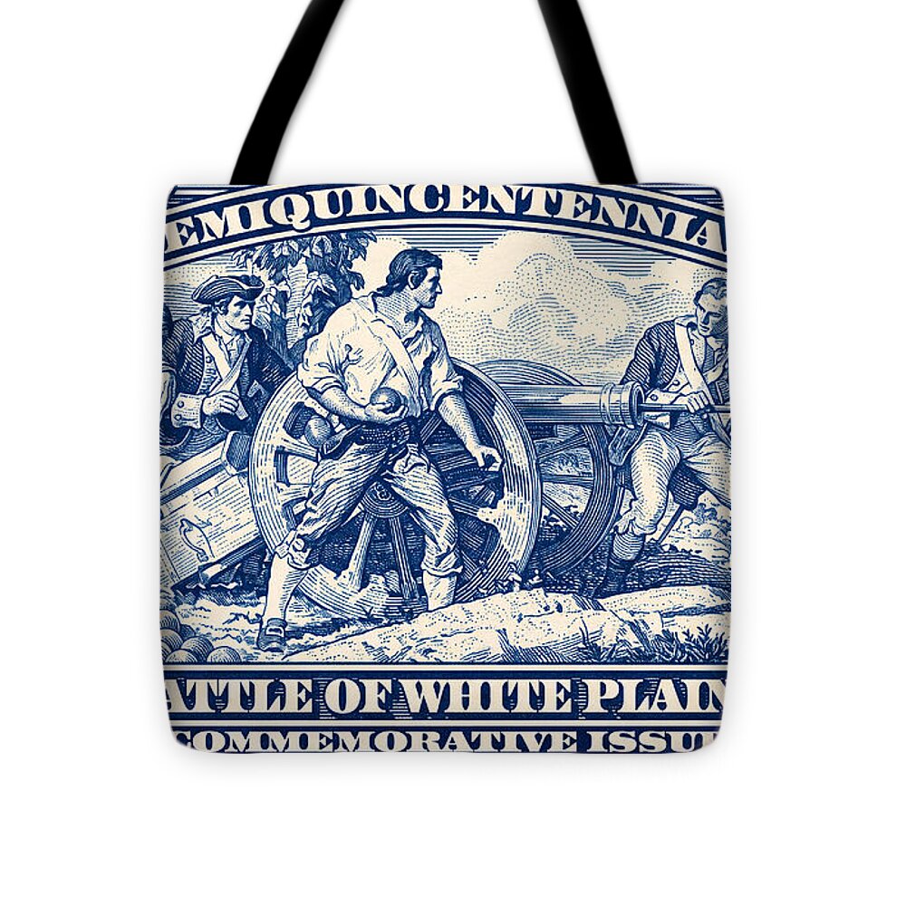White Plains 2c blue - Tote Bag