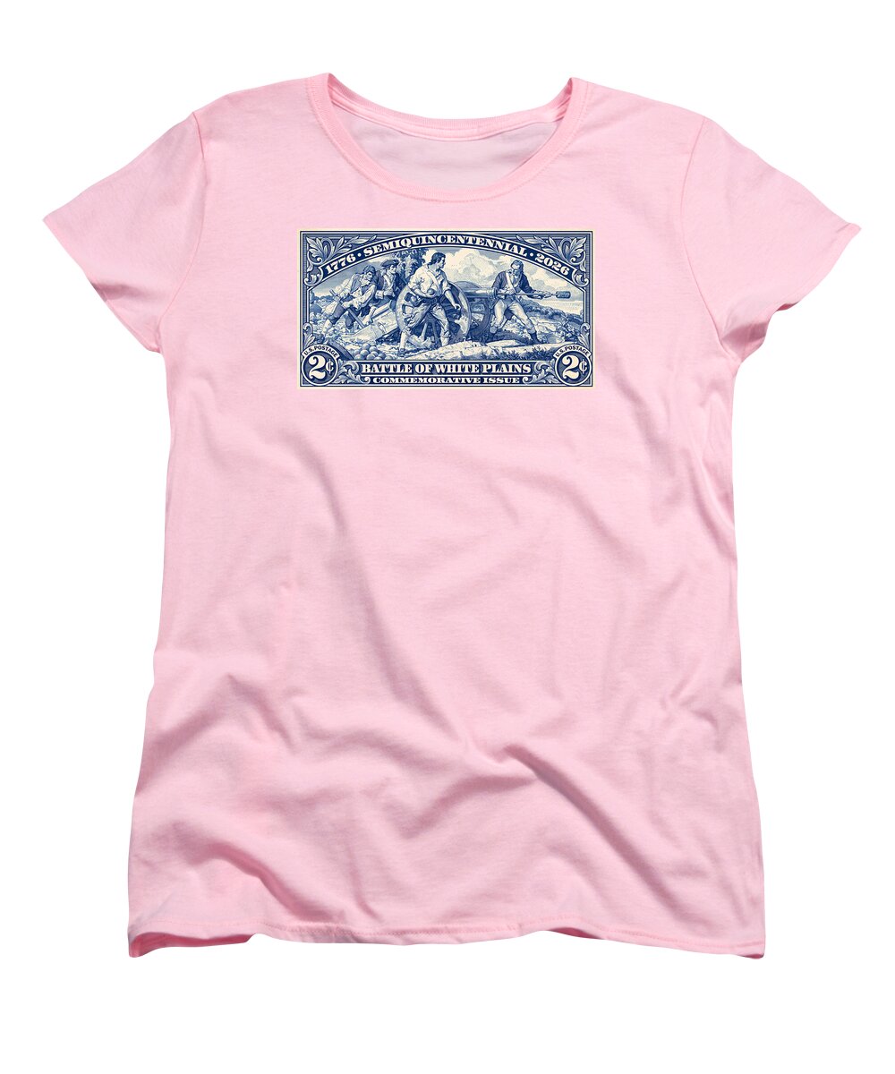 White Plains 2c blue - Women's T-Shirt (Standard Fit)