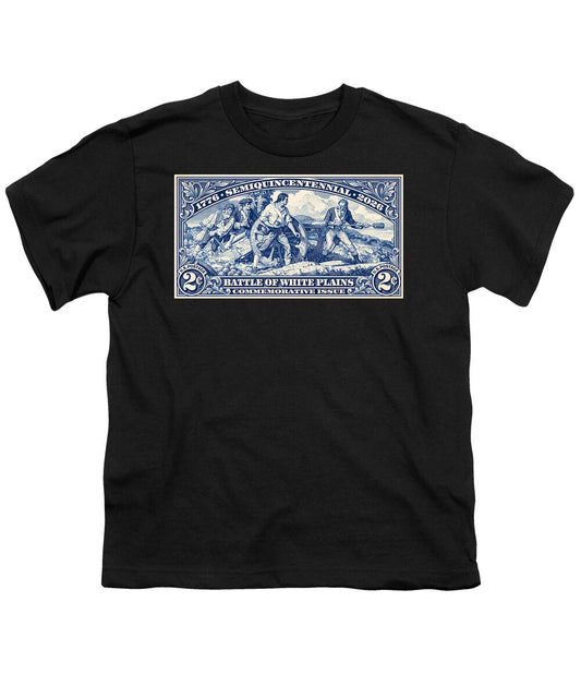 White Plains 2c blue - Youth T-Shirt