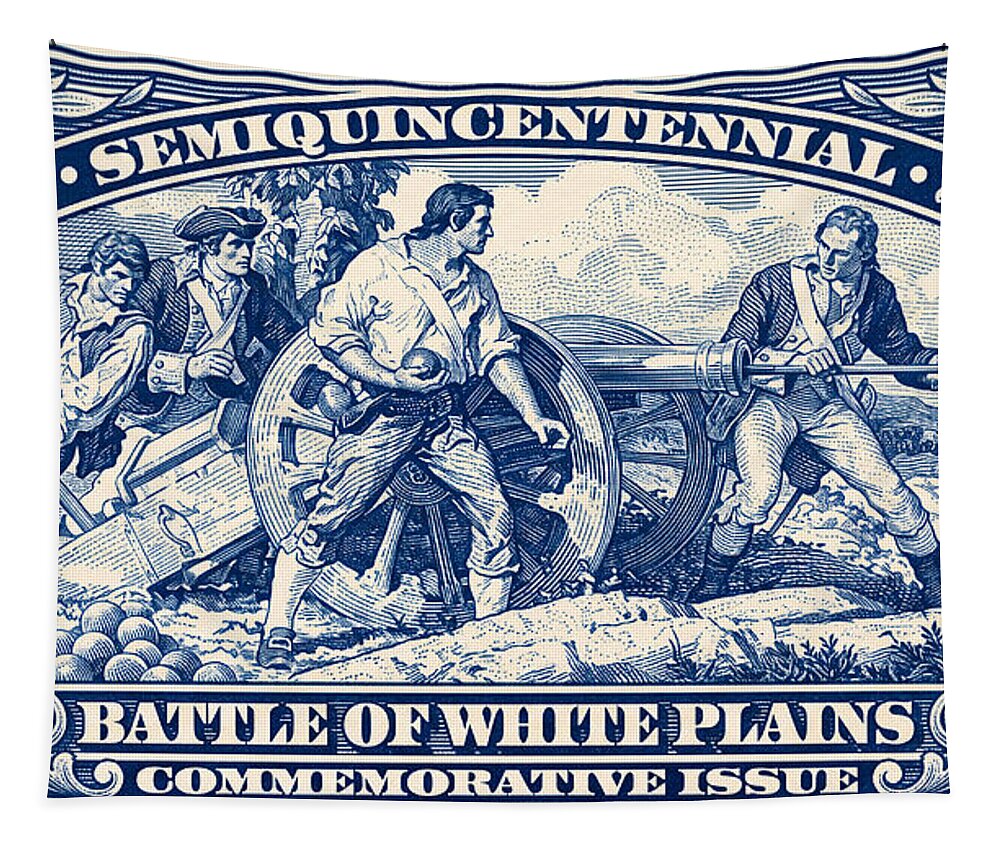 White Plains 2c blue - Tapestry