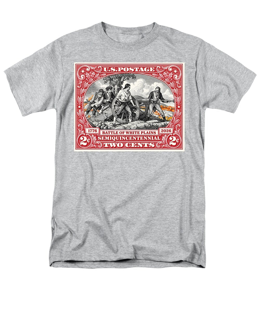 White Plains 2c - Men's T-Shirt  (Regular Fit)